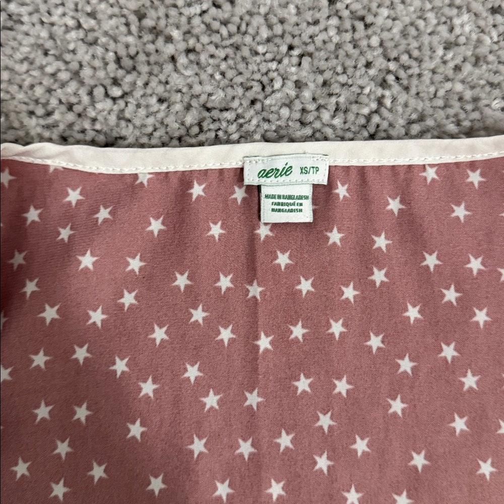 Aerie Star Silk Pjs - Picture 5 of 5